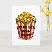 父の最高の日に向けて カード (黄色い花)