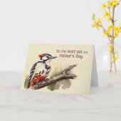 父の最高の日のパパへ カード (黄色い花)