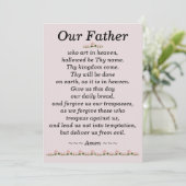 父の祈りの言葉マタイ6:9-13カード シーズンカード (スタンド正面)