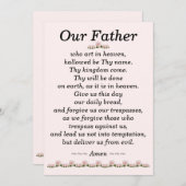 父の祈りの言葉マタイ6:9-13カード シーズンカード (正面/裏面)