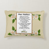父の祈りの言葉マタイ6:9-13双方向クッション アクセントクッション (裏面)