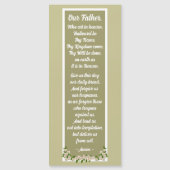 父の祈りの言葉マタイ6:9-13磁気カード (正面)