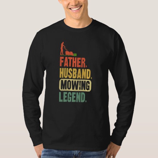 父の草刈り伝説 Tシャツ (正面)