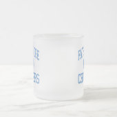 父の裁判官-クルセーダー-高フィラデルヒィア フロストグラスマグカップ (中央)