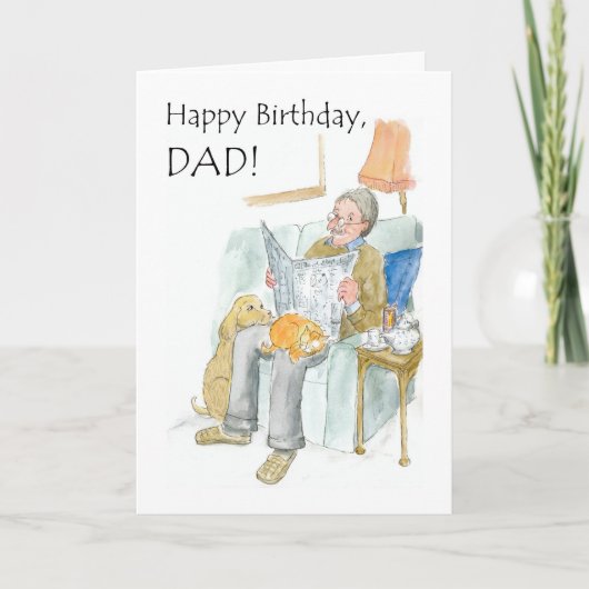 父の誕生日カード カード (正面)