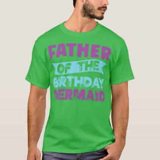 父の誕生日人魚誕生日M Tシャツ