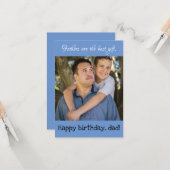 父の誕生日 カード (正面/裏面インサイチュ)