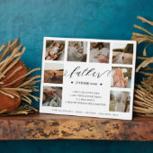 父の辞書定義8フォトコラージュ白 フォトプラーク (側面)