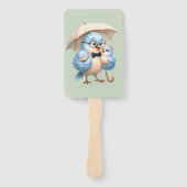 父の鳥 ハンドファン 暑い夏のプレゼント (正面)