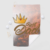 父はゴルフタ最高のオパパを知っている ゴルフタオル (インサイチュ)