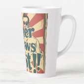 父はデジタ最高のルアートを知る カフェラテマグ (右)