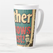 父はデジタ最高のルアートを知る カフェラテマグ (右アングル)