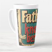 父はデジタ最高のルアートを知る カフェラテマグ (左アングル)