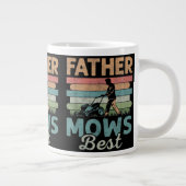 父はモーズ最高のパパ父の日 ジャンボコーヒーマグカップ (右)