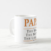 父は伝説のマグ コーヒーマグカップ (正面左)