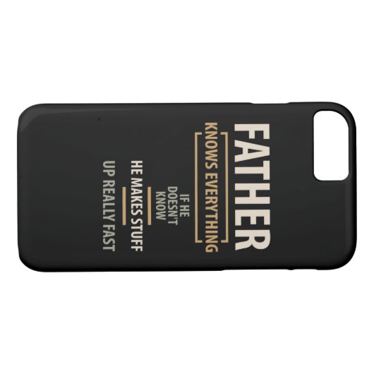 父は何でも知っている – 父と祖父の贈り物 Case-Mate iPhoneケース (裏面(横))
