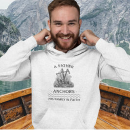 父は信仰いかりで家族をキリスト教に従う パーカ