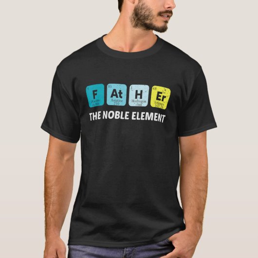 父は必須要素化学科学のファース Tシャツ (正面)