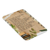 父は…ザロードズ祈りの言葉 マグネット (右側)