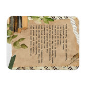 父は…ザロードズ祈りの言葉 マグネット (横)