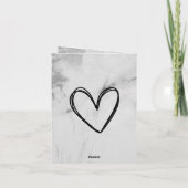 父へのプレゼント 黒 グレー 現代風 シーズンカード (裏面)