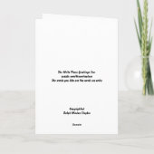 父への感謝カード サンキューカード (裏面)