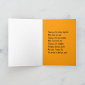 父への感謝カード サンキューカード (内部)