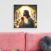 父への祈りの言葉 キャンバスプリント (インサイチュ (リビング))