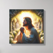 父への祈りの言葉 キャンバスプリント (正面)