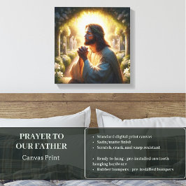 父への祈りの言葉 キャンバスプリント