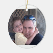 父または息子のオーナメント セラミックオーナメント (左)