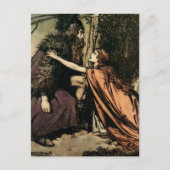 『父よ父よ汝を病む』 Arthur Rackham ポストカード (正面)