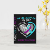 父を失った記憶から 自殺への意識 カード (黄色い花)