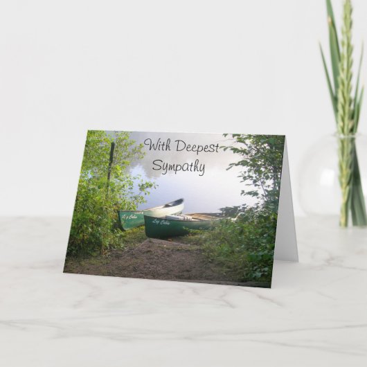 父を失って カード (正面)