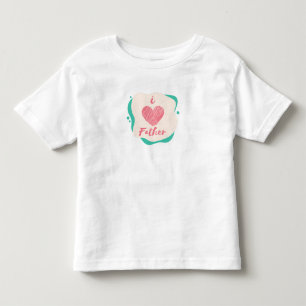 父を愛す トドラーTシャツ