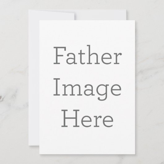 フラット招待状, サイズ: 12.7cm x 17.8cm, ペーパー: シグネチャーマット, 封筒: ホワイト (正面)