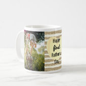 父カスタマイズの日の写真 コーヒーマグカップ (正面左)