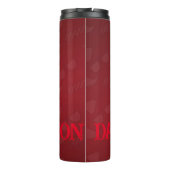 父カスタマイズの日の贈り物おだめタンブラー タンブラー (裏面)