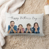 父カスタムの日の写真枕 ランバークッション (ブランケット)