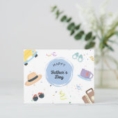 父カラフルの日 シーズンポストカード (スタンド正面)