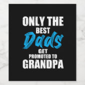 父ギフト |唯一の最高のパパ ワインラベル (シングルラベル)