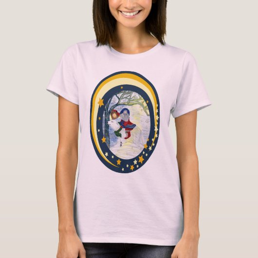 父クリスマスウィンター至シャツ Tシャツ (正面)