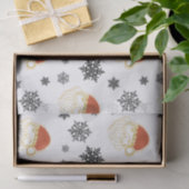 父クリスマスサンタクローススノーイラストレーション 薄葉紙 (ギフト)