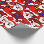 父クリスマスラッピング紙/ギフトラッピング ラッピングペーパー (角)