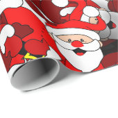 父クリスマスラッピング紙/ギフトラッピング ラッピングペーパー (ロールコーナー)