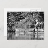 父クリスマス休暇 シーズンポストカード (正面/裏面)