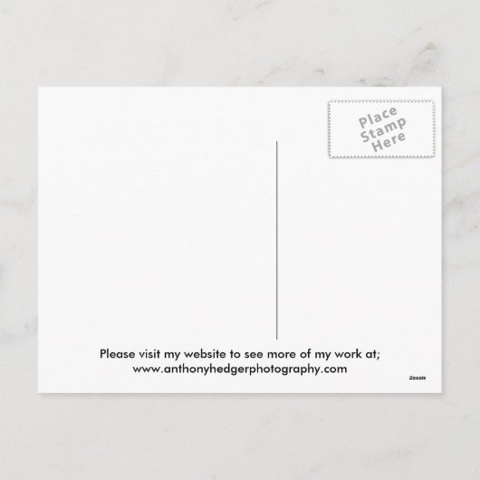 父クリスマス休暇 シーズンポストカード (裏面)