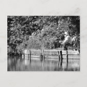 父クリスマス休暇 シーズンポストカード (正面)