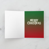 父クリスマス1 カード (内部)