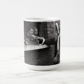 父クリスマス(1931)ヴィンテージアートクリスマスマグカップ コーヒーマグカップ (中央)